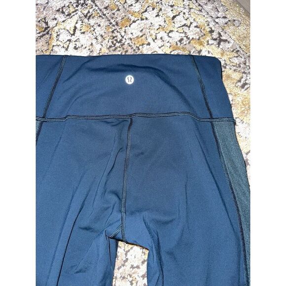 Teal lululemon leggings - Picture 1 of 5